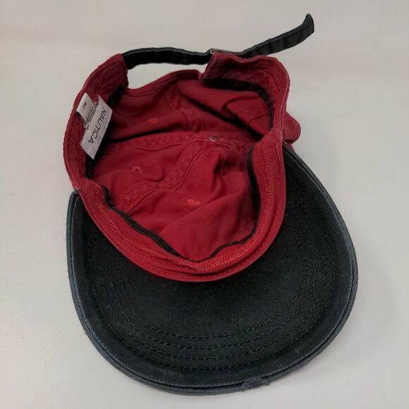 Nautica Men's Slideback Hat Red Size OS Graphic Logo 100% Cotton - Picture 6 of 7